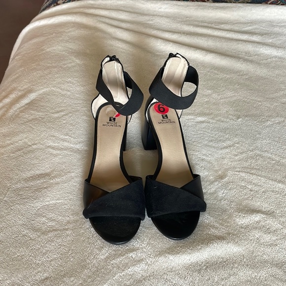 Black Heeled Sandals - Picture 1 of 4